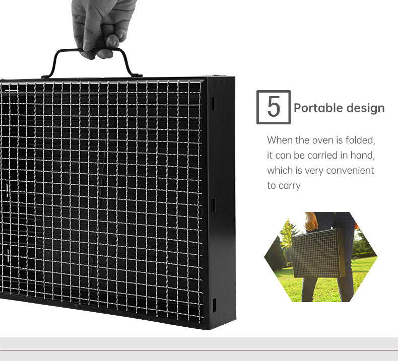 Portable Charcoal BBQ Grill