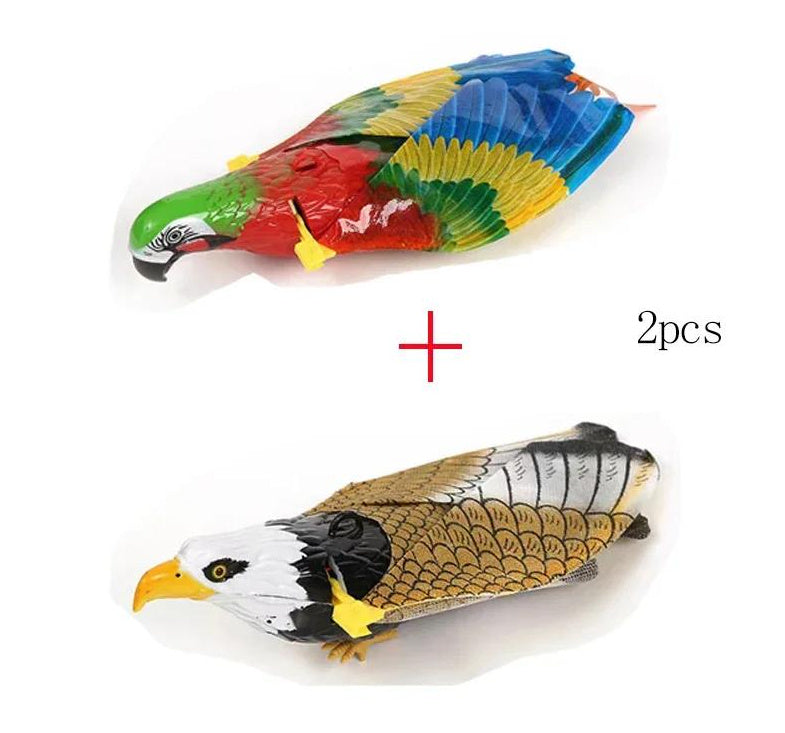 Interactive Hanging Flying Eagle