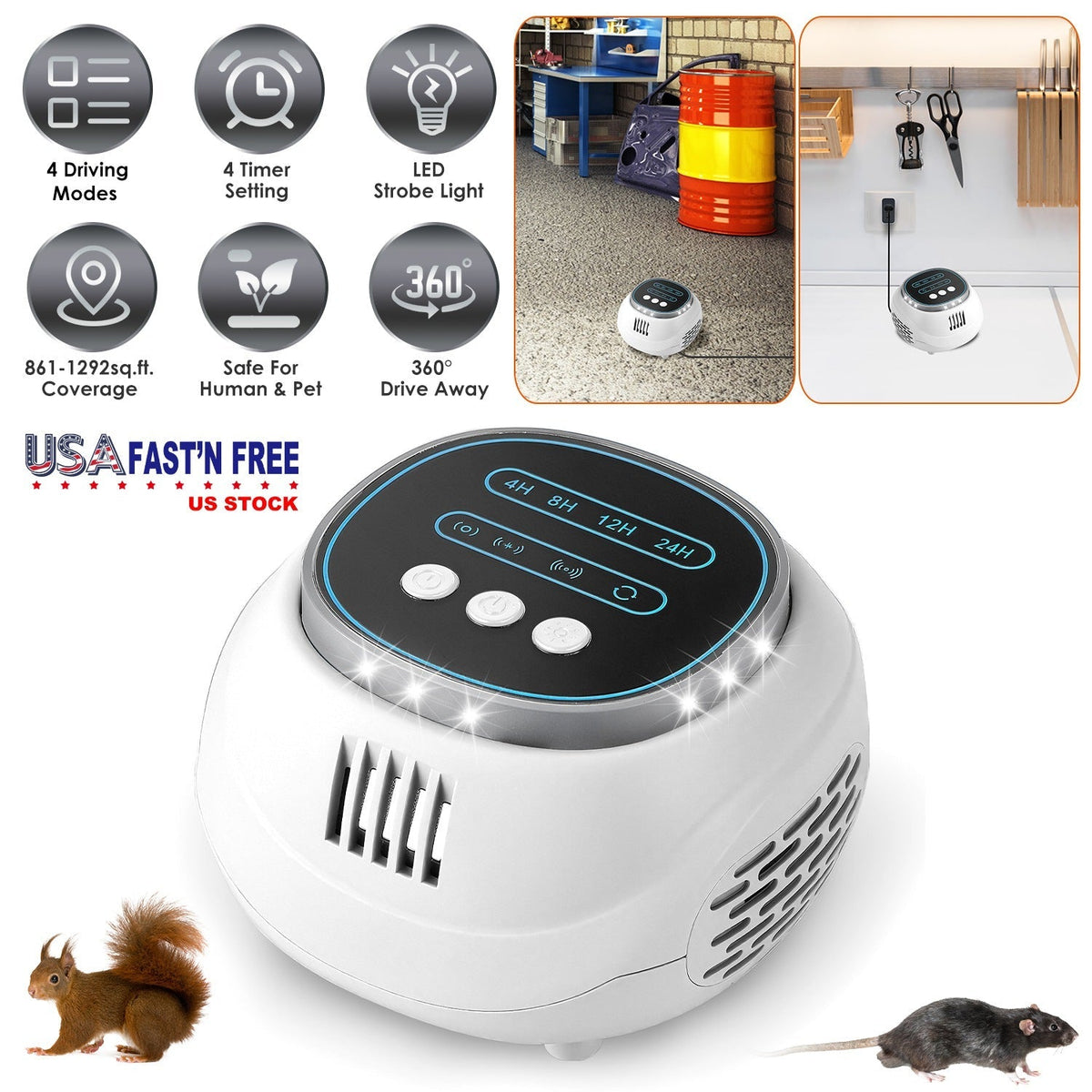 Ultrasonic Pest Repeller