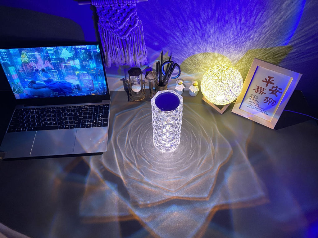 Rose Diamond Table Lamps