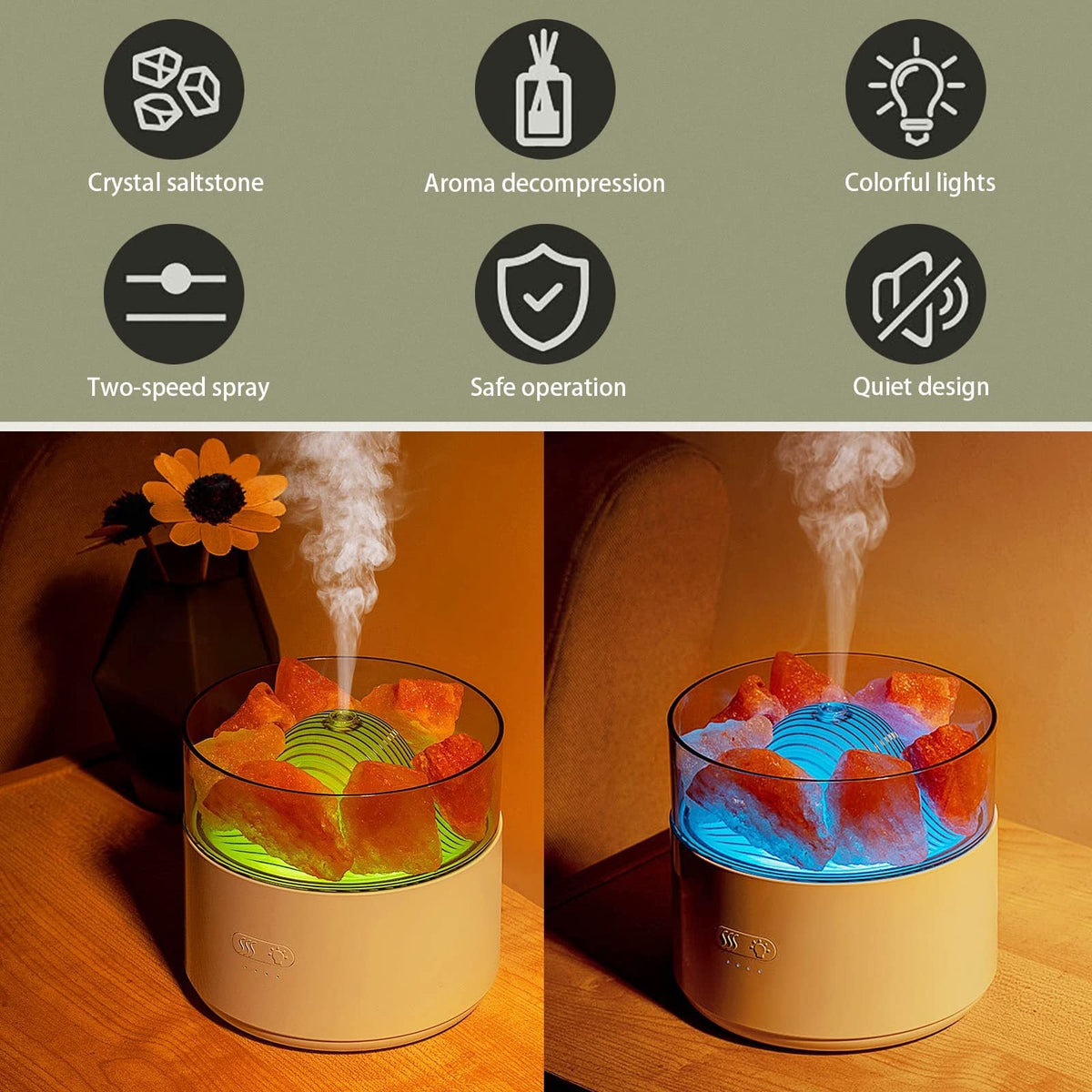 Crystal Salt Aroma Diffuser