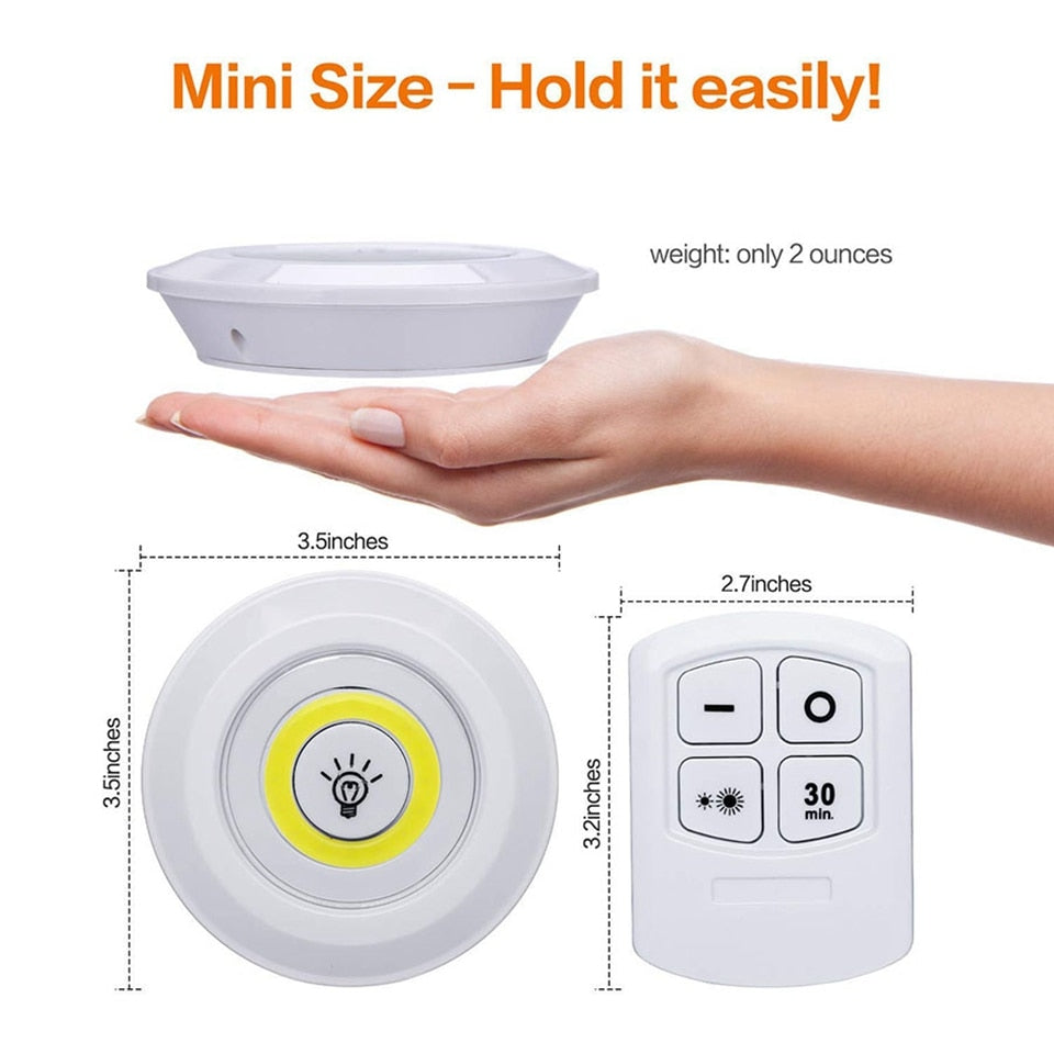 Remote Closet/Cabinet Lights