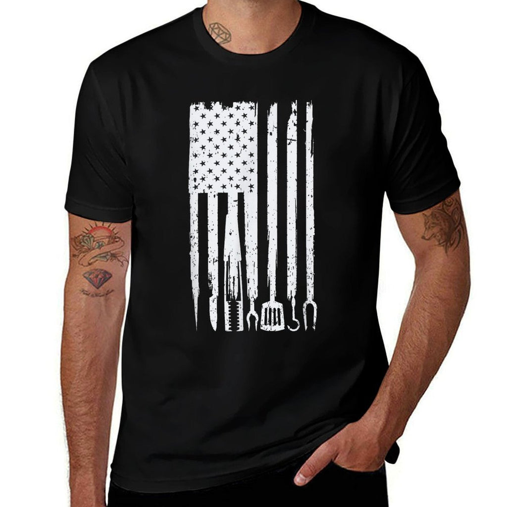BBQ T-Shirt Flag Design