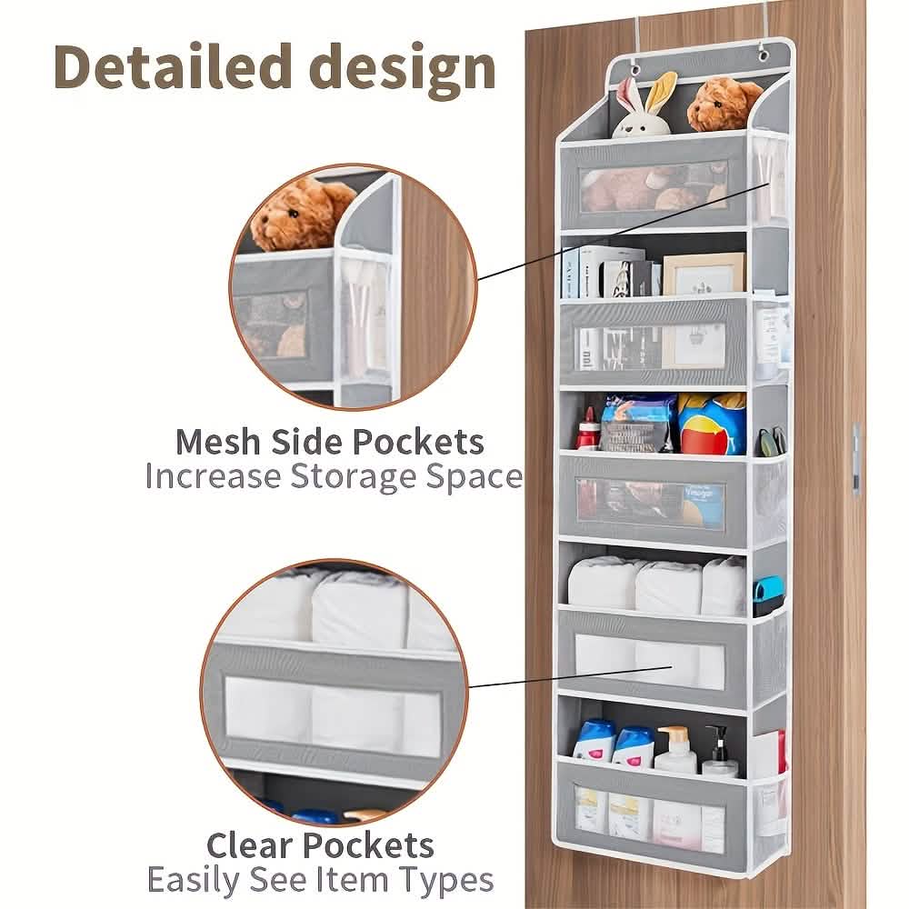 5-Tier Over-the-Door Storage