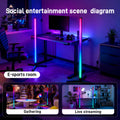 Remote LED Floor Lamp