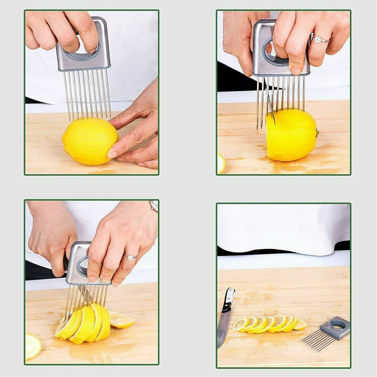 Vegetable Holder For Slicing