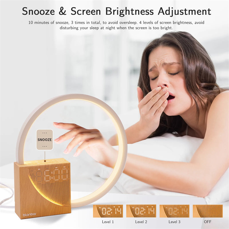 Touch Table Lamp/Alarm Clock