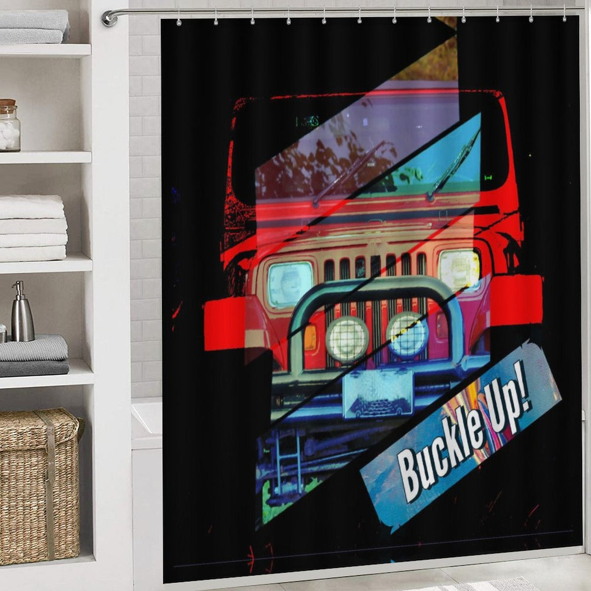 4 Pc. 4-wheel Drive Bathroom Set