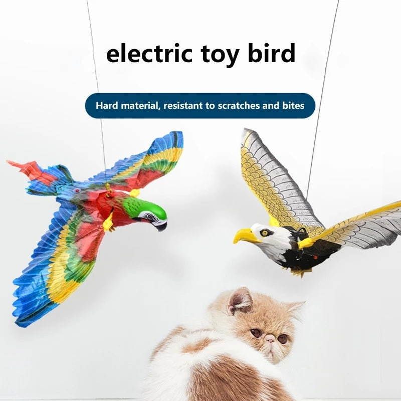 Interactive Hanging Flying Eagle
