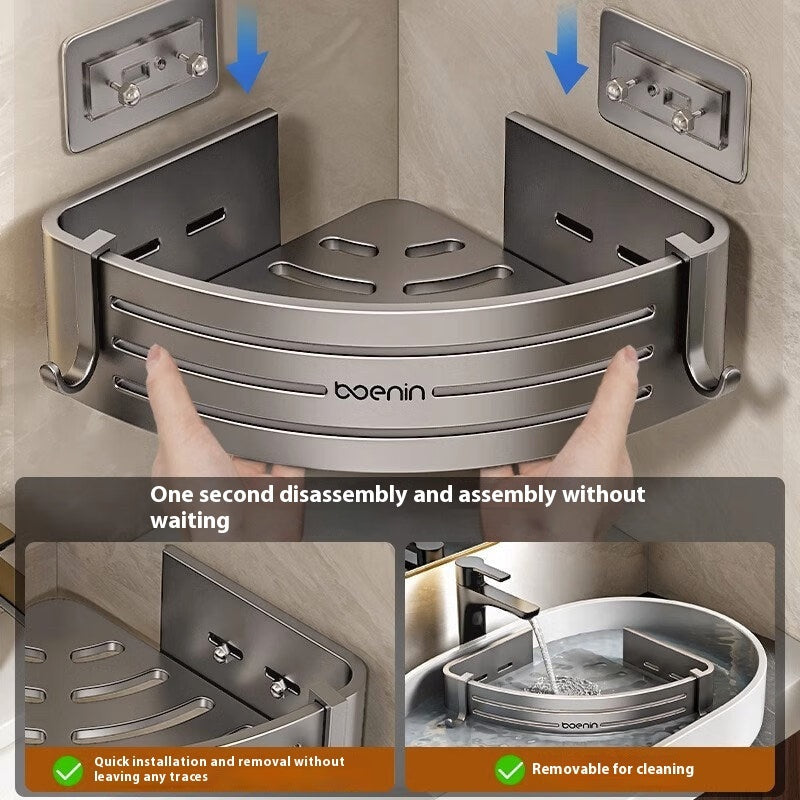 Portable Bathroom Corner Rack