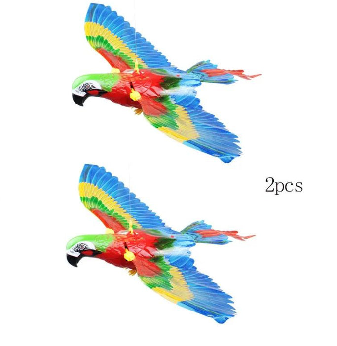 Interactive Hanging Flying Eagle