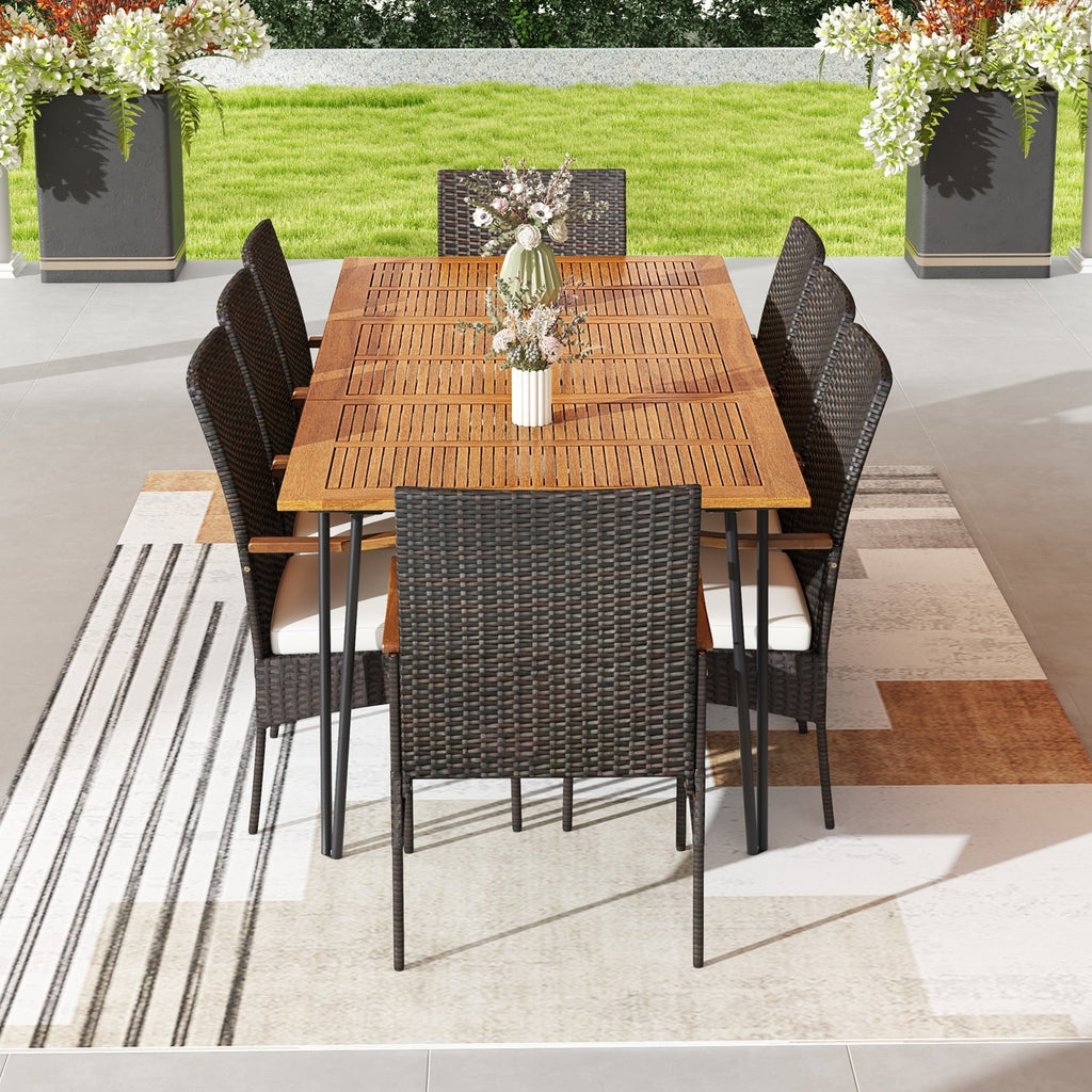 9 Pc. Patio Dining Set