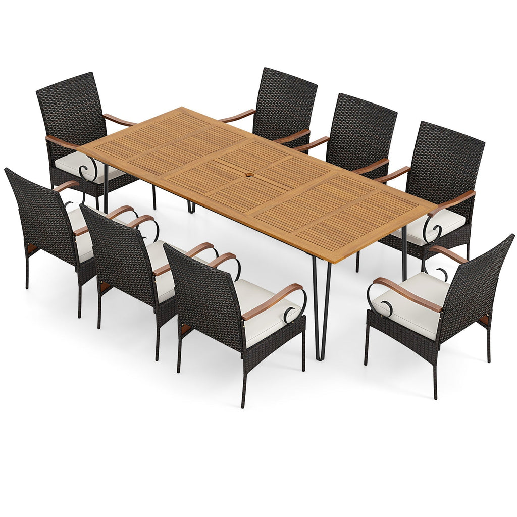 9 Pc. Patio Dining Set