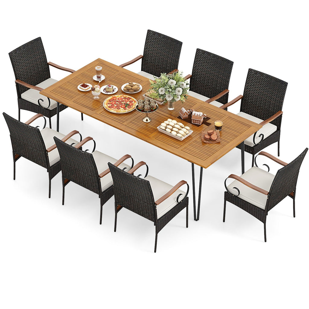 9 Pc. Patio Dining Set