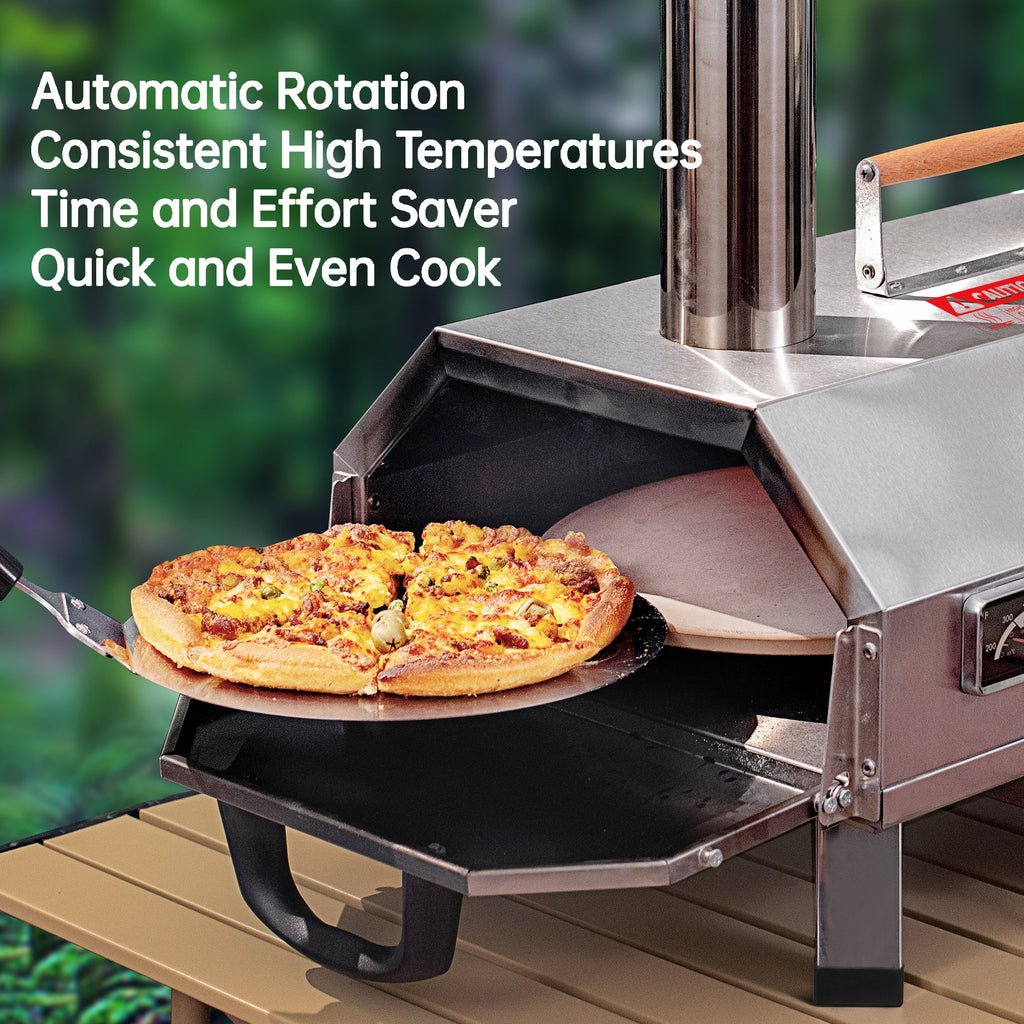 SS  Portable Wood Fired Pizza Oven
