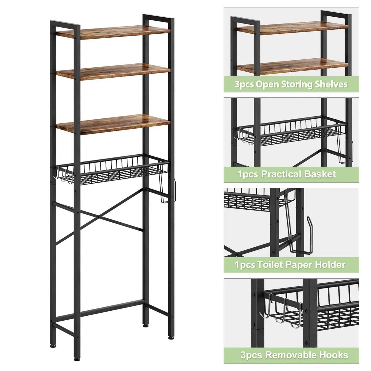 Over the Toilet Shelving/Storage