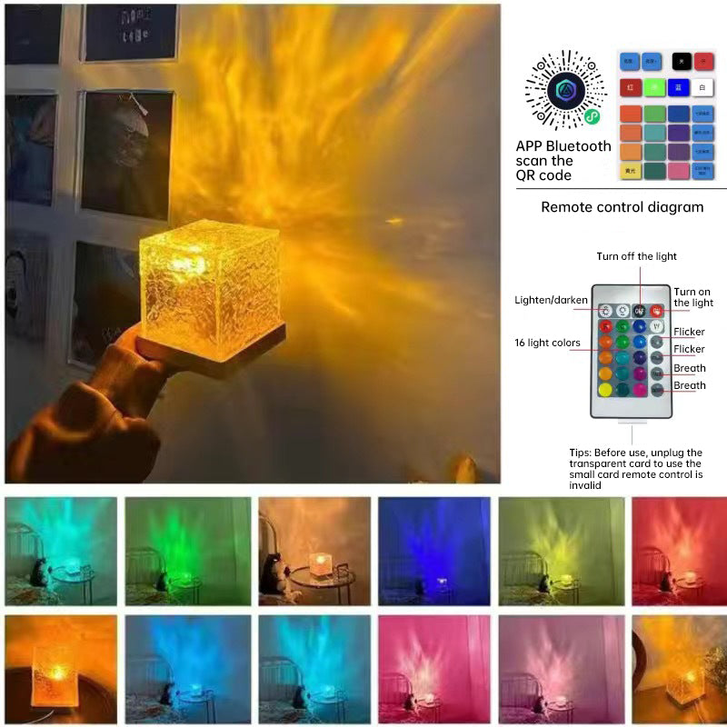 Water Ripple Projector Lamp