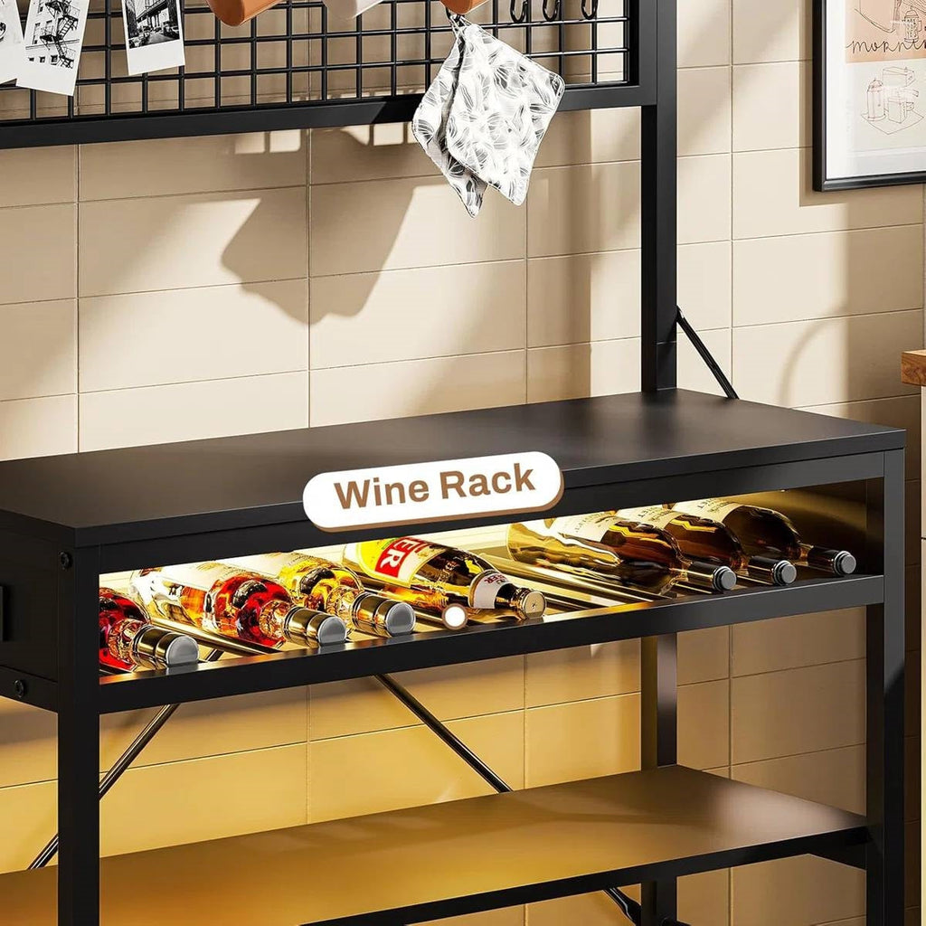 Lighted Kitchen Baker's Rack