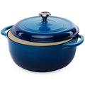 6 Quart Blue Dutch Oven