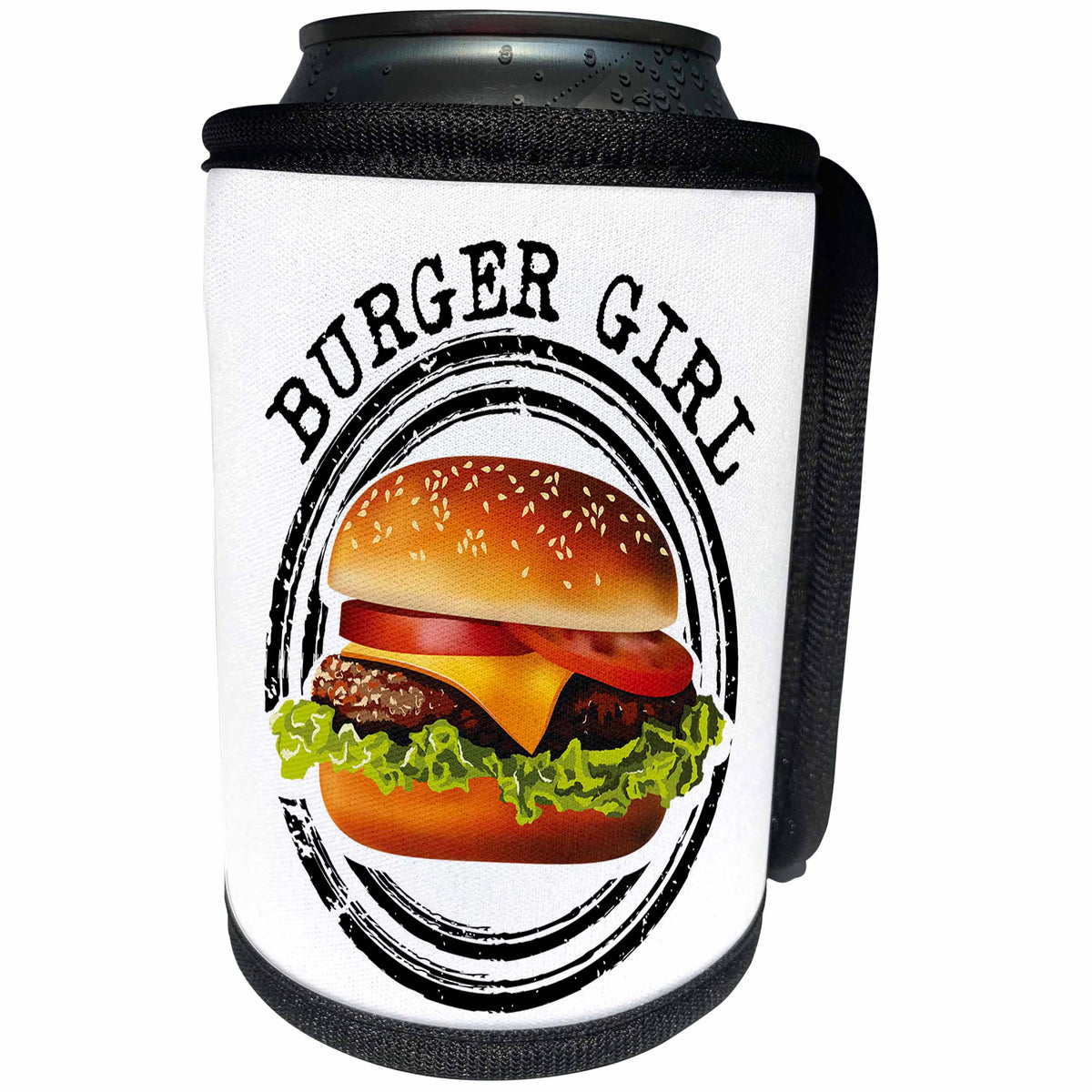 Burger Girl Can Cooler Wrap