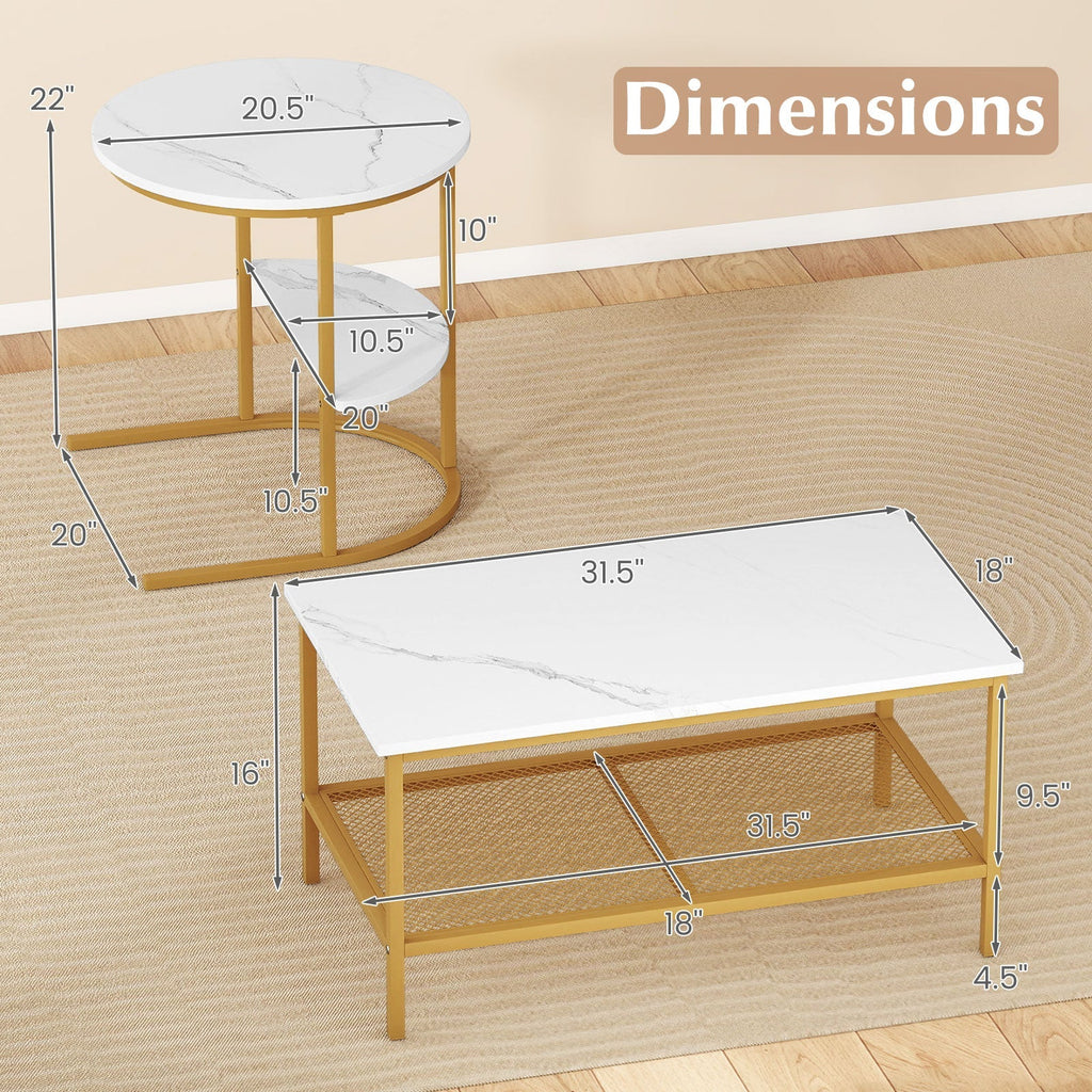 Coffee Table + End Table