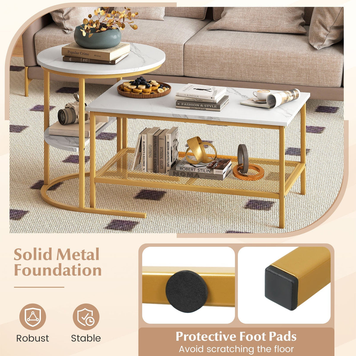 Coffee Table + End Table