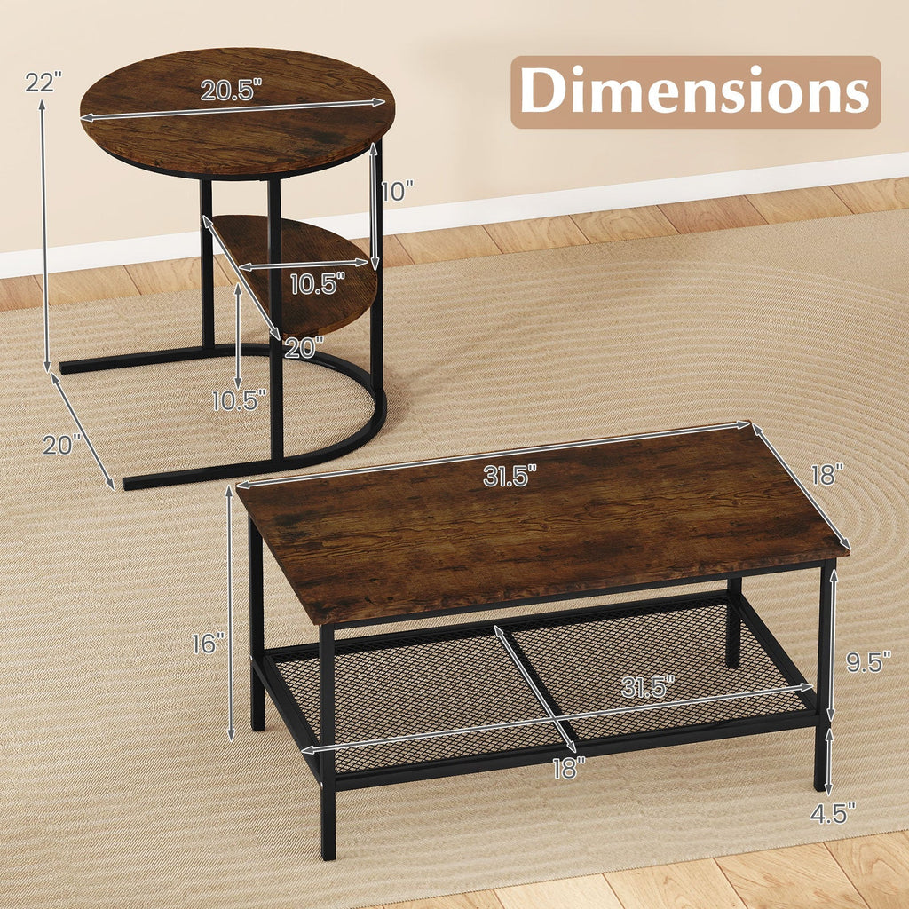 Coffee Table + End Table