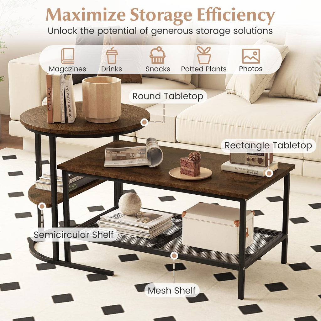 Coffee Table + End Table