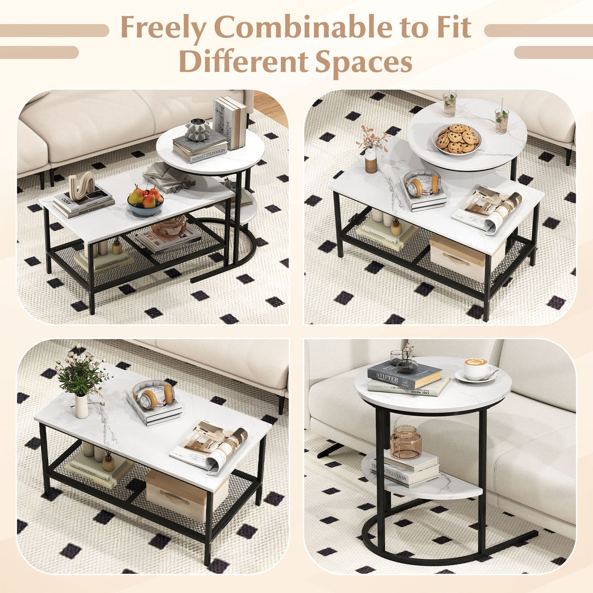 Coffee Table + End Table