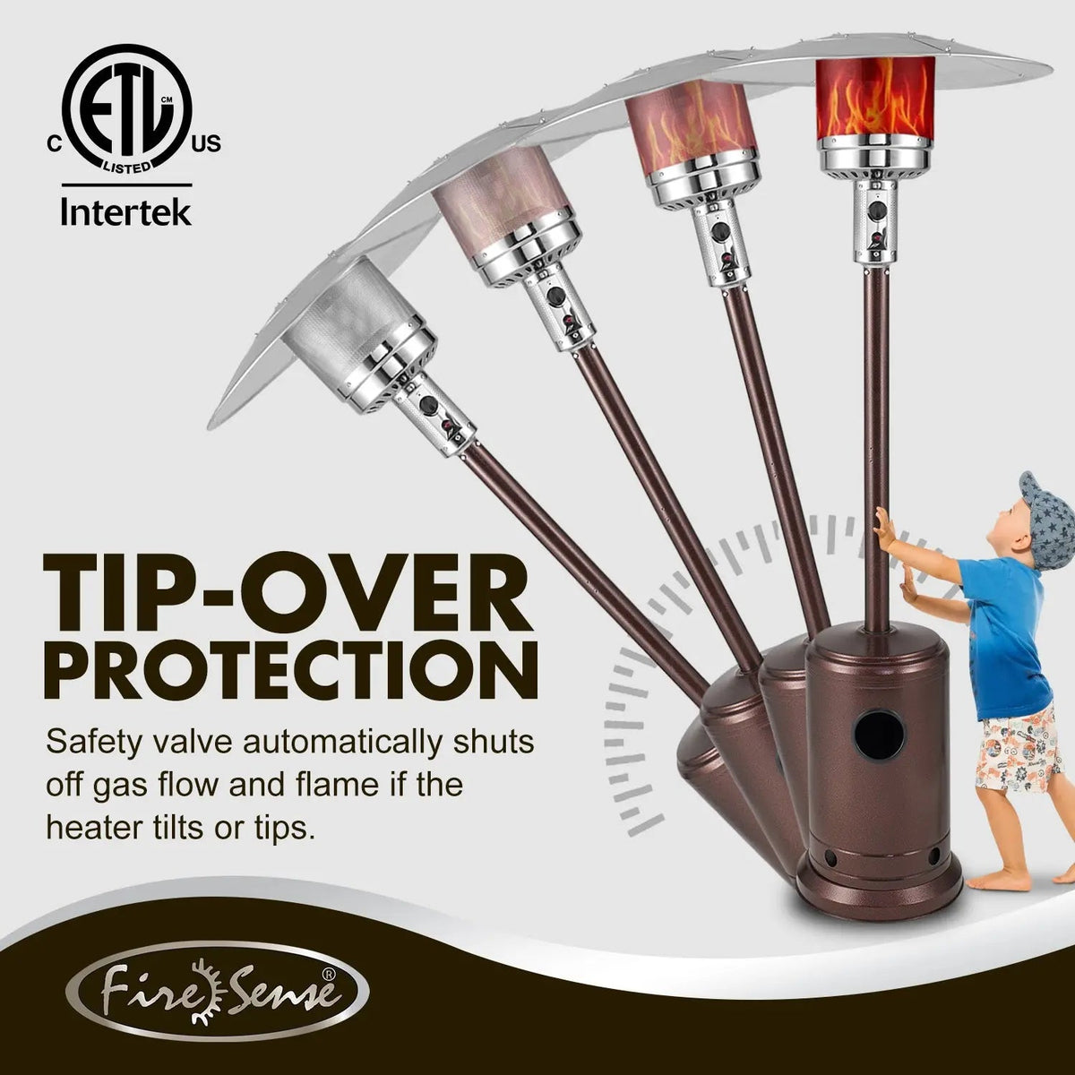 Commercial Patio Heater-Chestnut