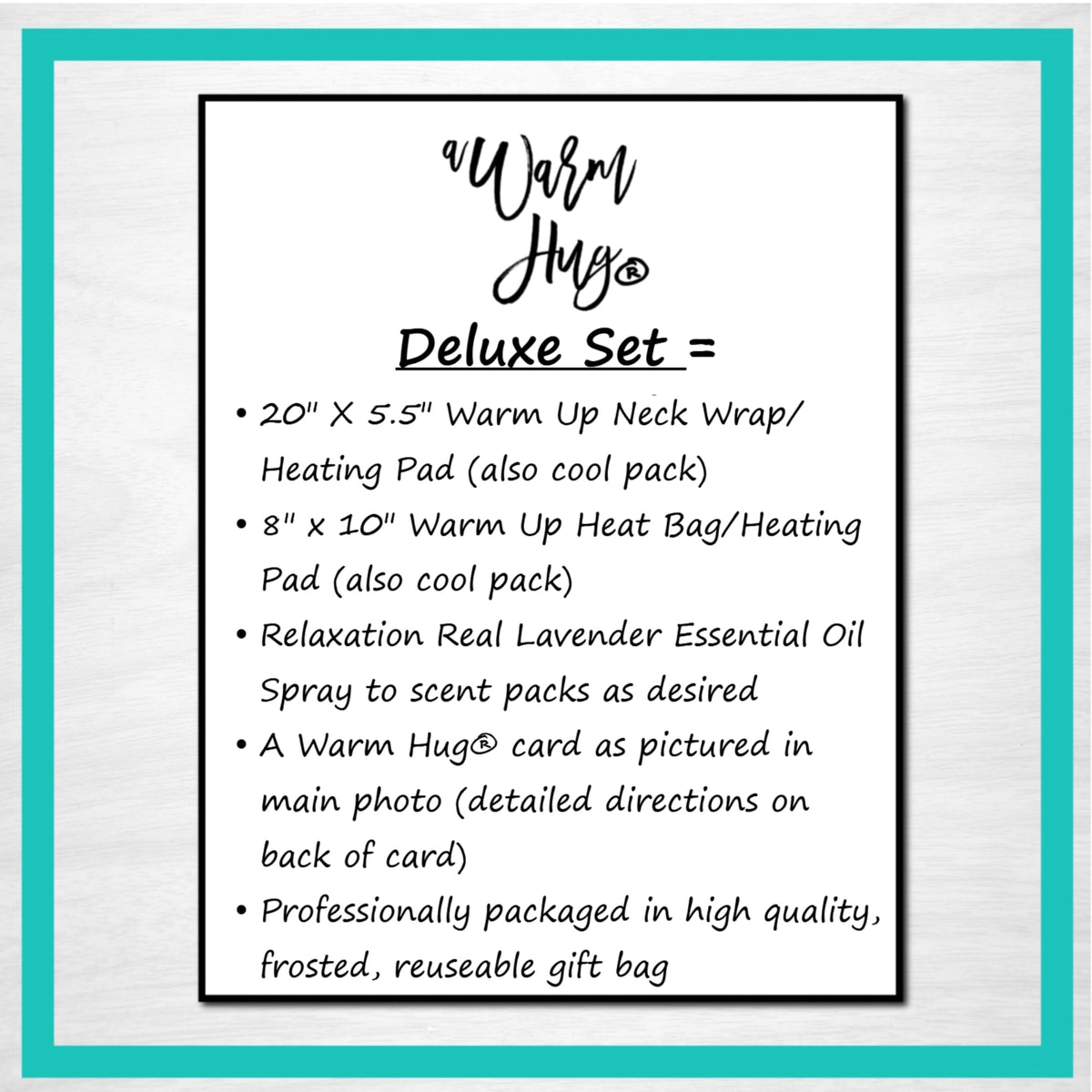 Microwave Heating Pads Gift Set