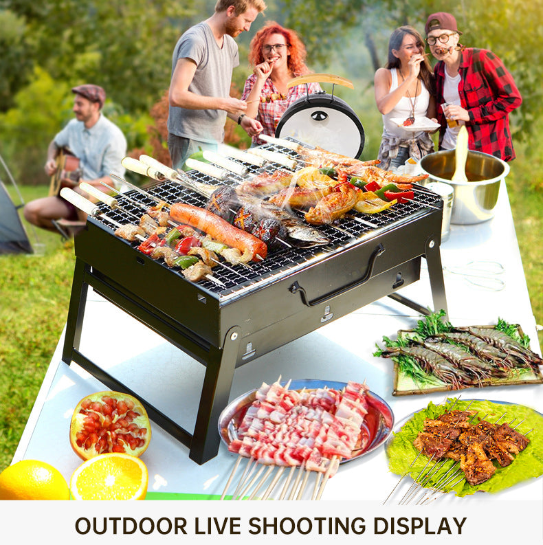 Portable Charcoal BBQ Grill