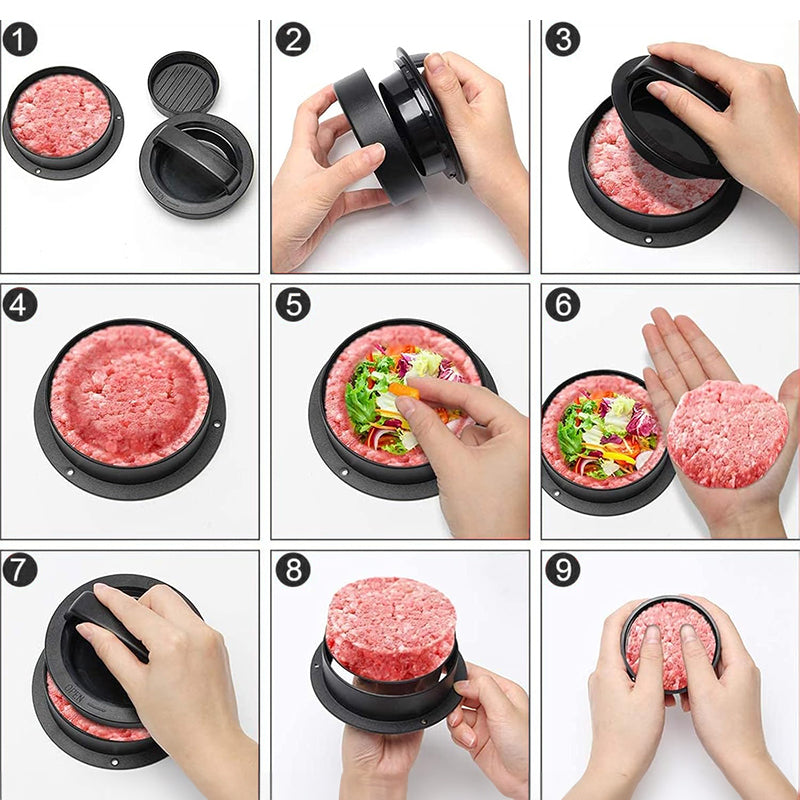 Hamburger Patty Press