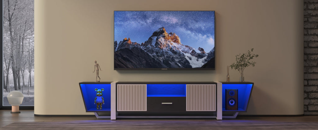 TV console cabinet w/Light