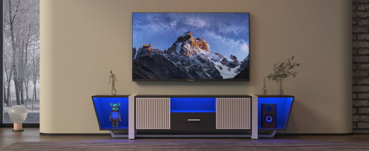 TV console cabinet w/Light