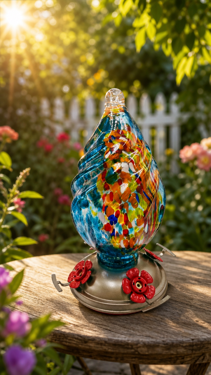 Unique Hummingbird Feeder