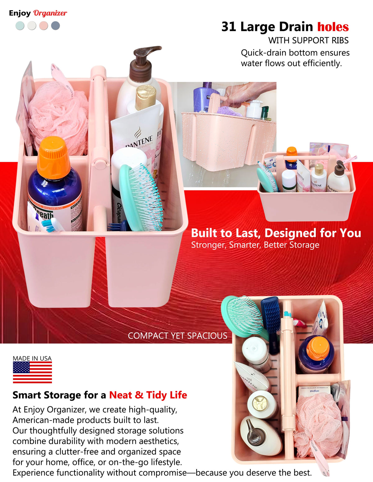Dorm Shower Caddy/Organizer