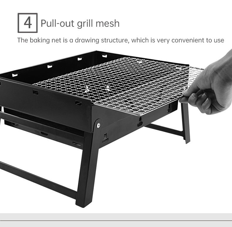 Portable Charcoal BBQ Grill