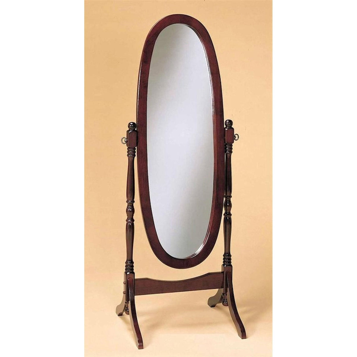Floor Full Mirror in Cherry