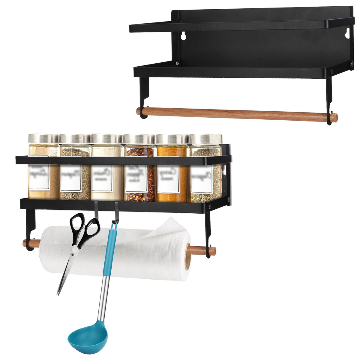 Magnetic Refrigerator Spice Racks