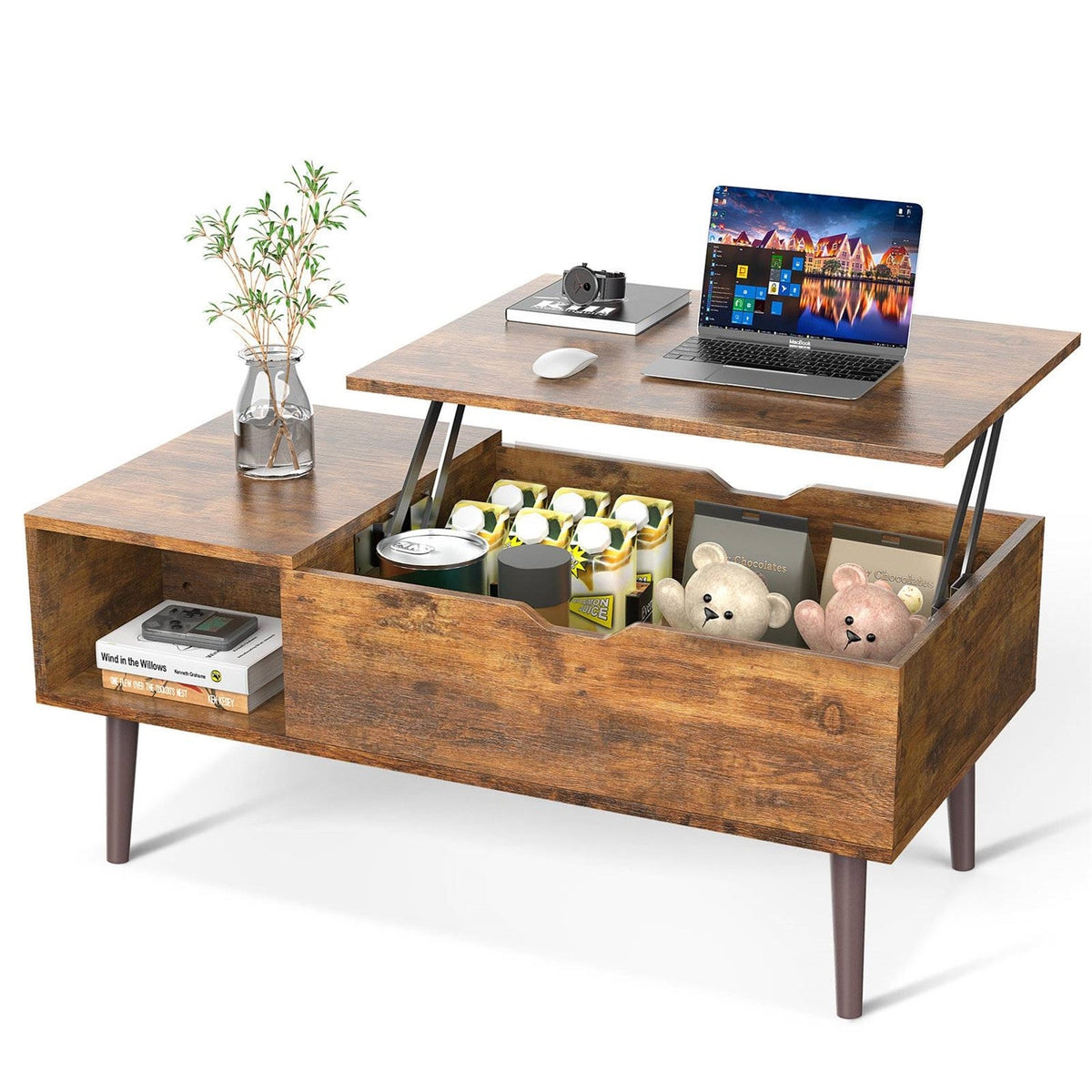 Lift-Top Coffee Table/TV Tray