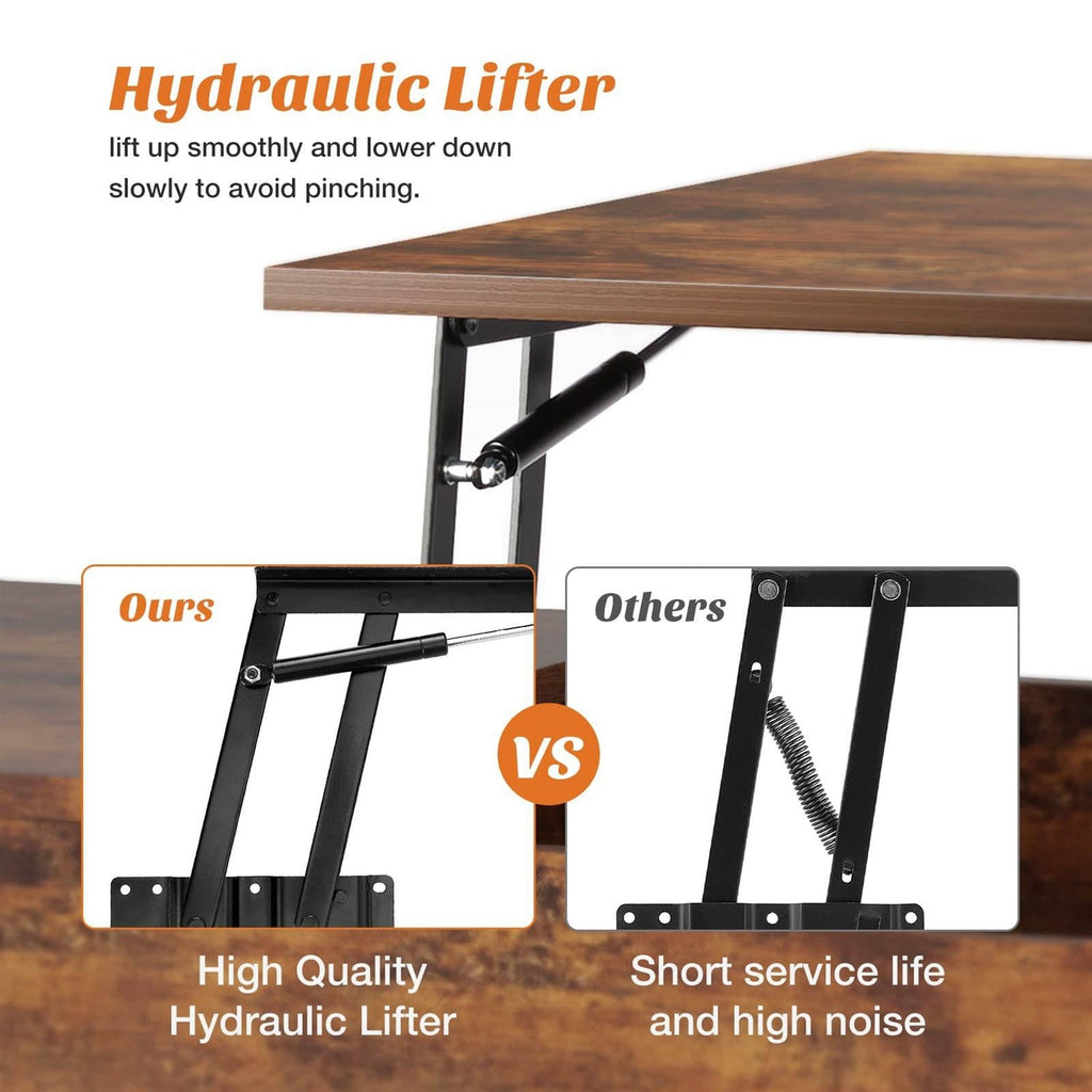 Lift-Top Coffee Table/TV Tray