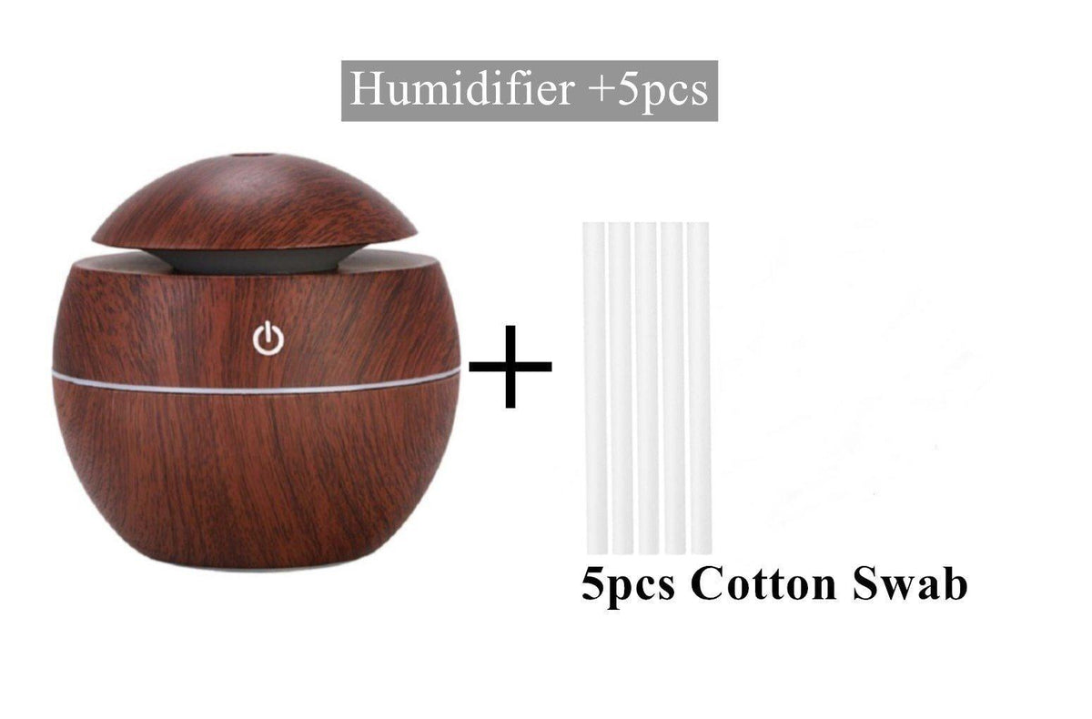 Wood Essential Oil Diffuser