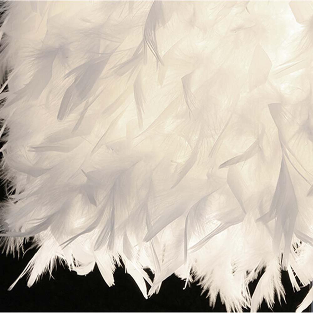 Feather Crystal Table Lamp