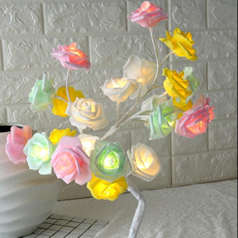Rose Shaped Table Lamp