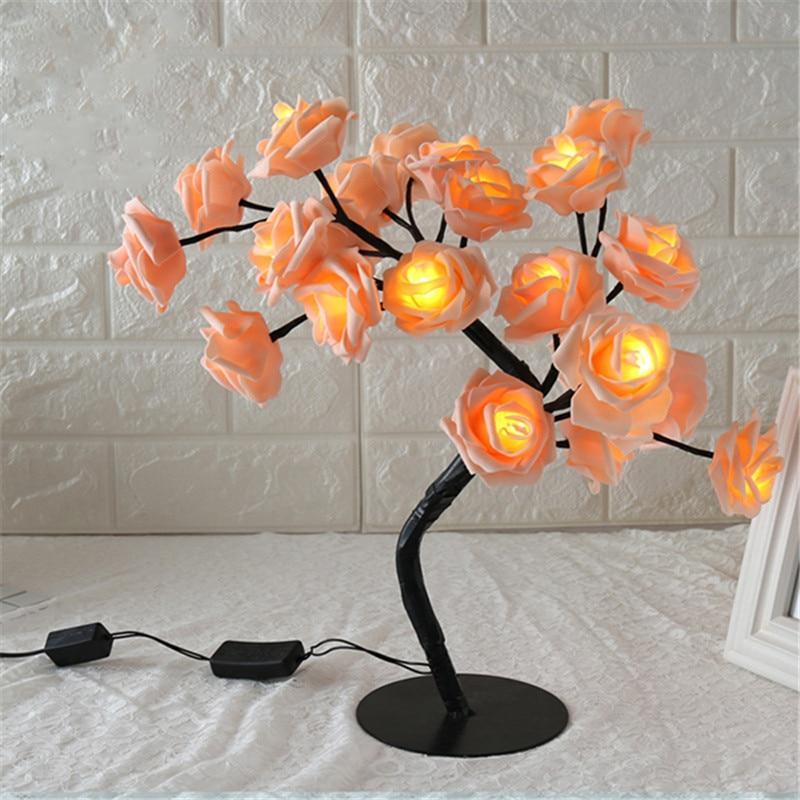 Rose Shaped Table Lamp