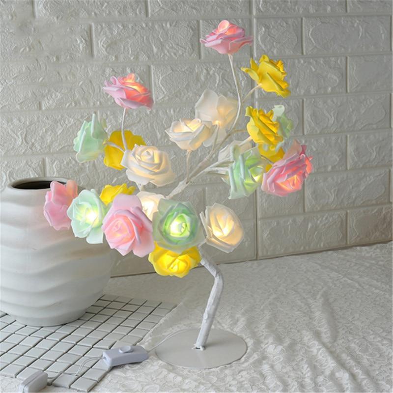 Rose Shaped Table Lamp
