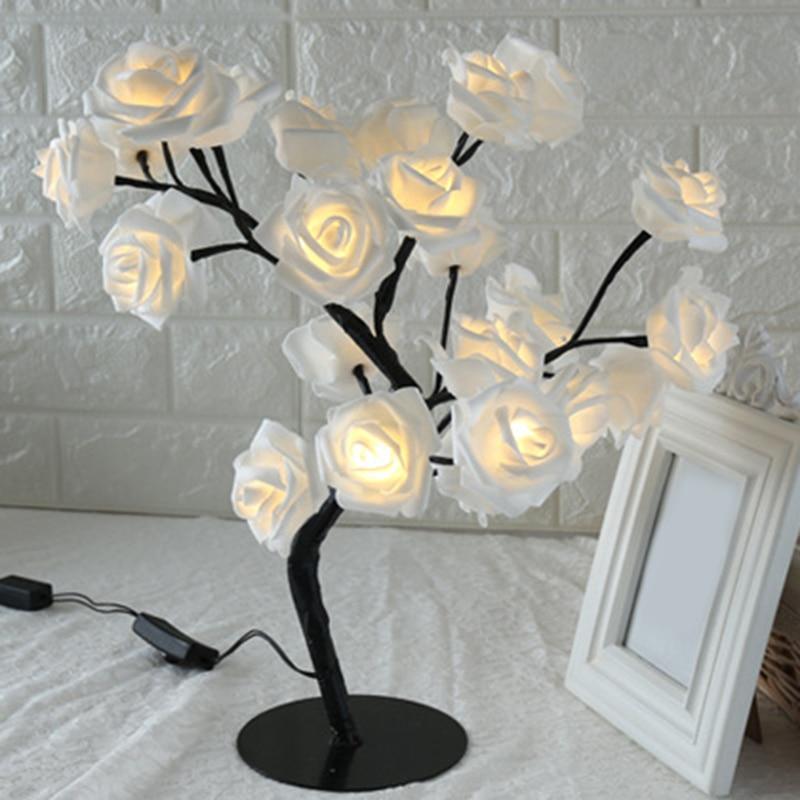 Rose Shaped Table Lamp