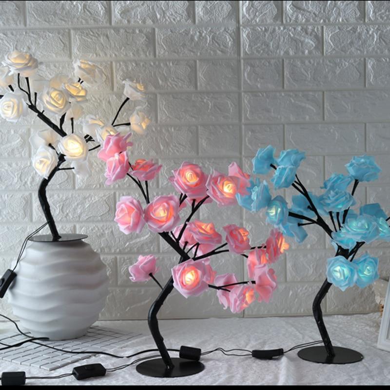 Rose Shaped Table Lamp