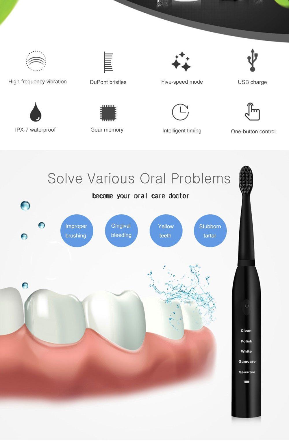 Ultrasonic Smart Toothbrush